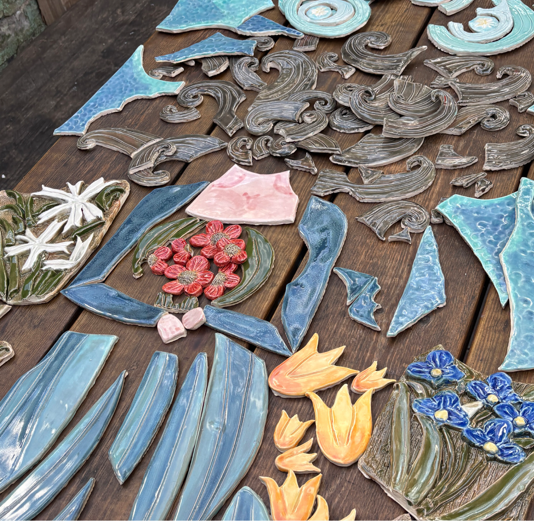 My Studio Journal #6 | Cracks, Colour & Quiet Progress