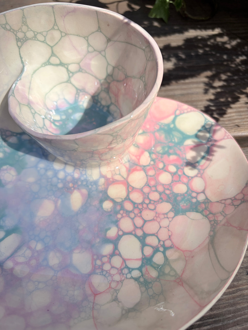 #06 Small Unicorn Bubble Swirl Bowl