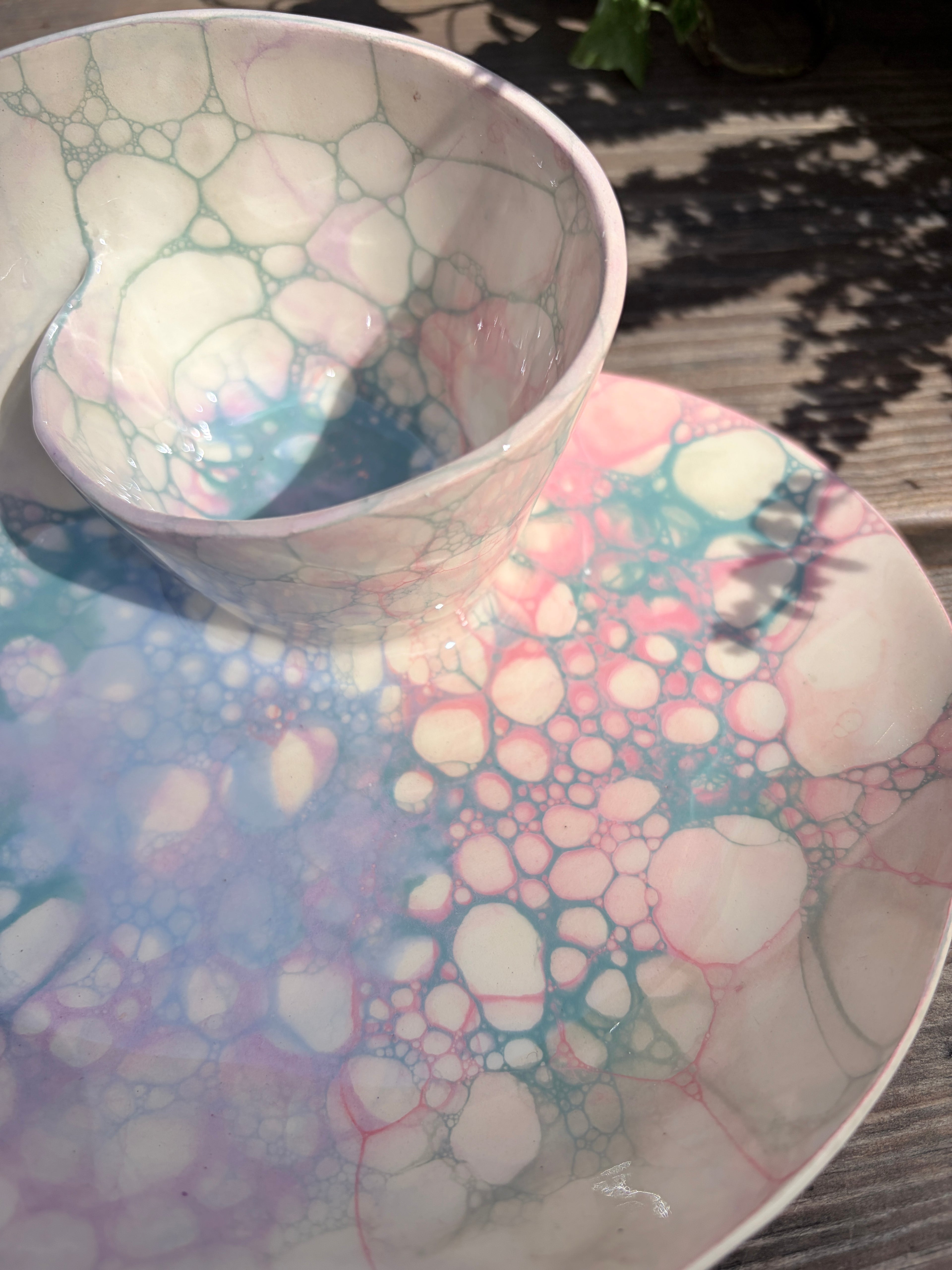 #06 Small Unicorn Bubble Swirl Bowl