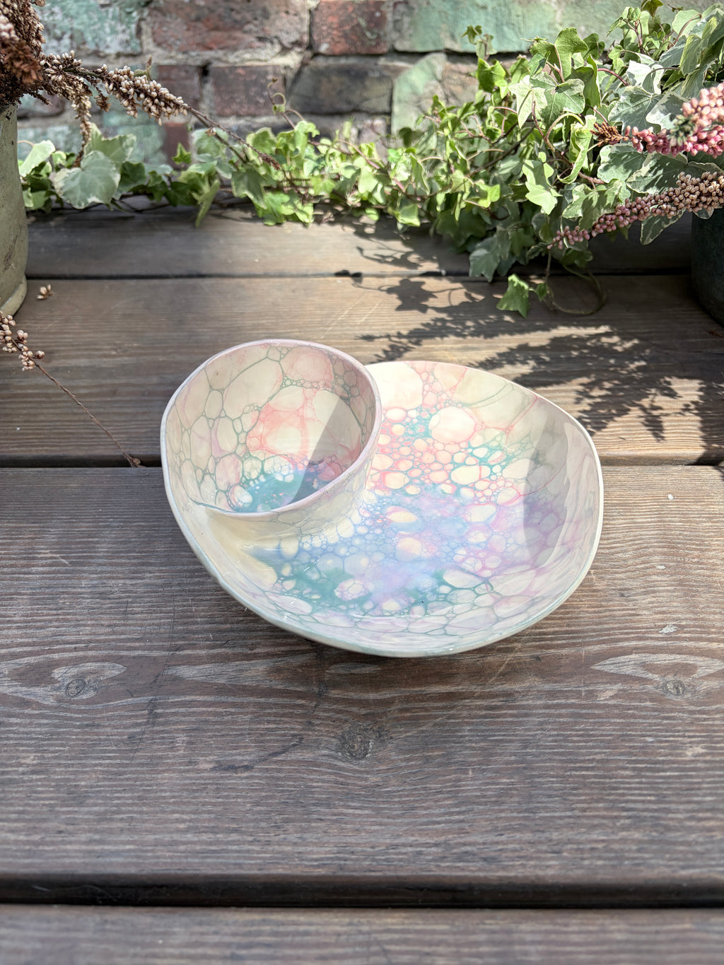 #06 Small Unicorn Bubble Swirl Bowl