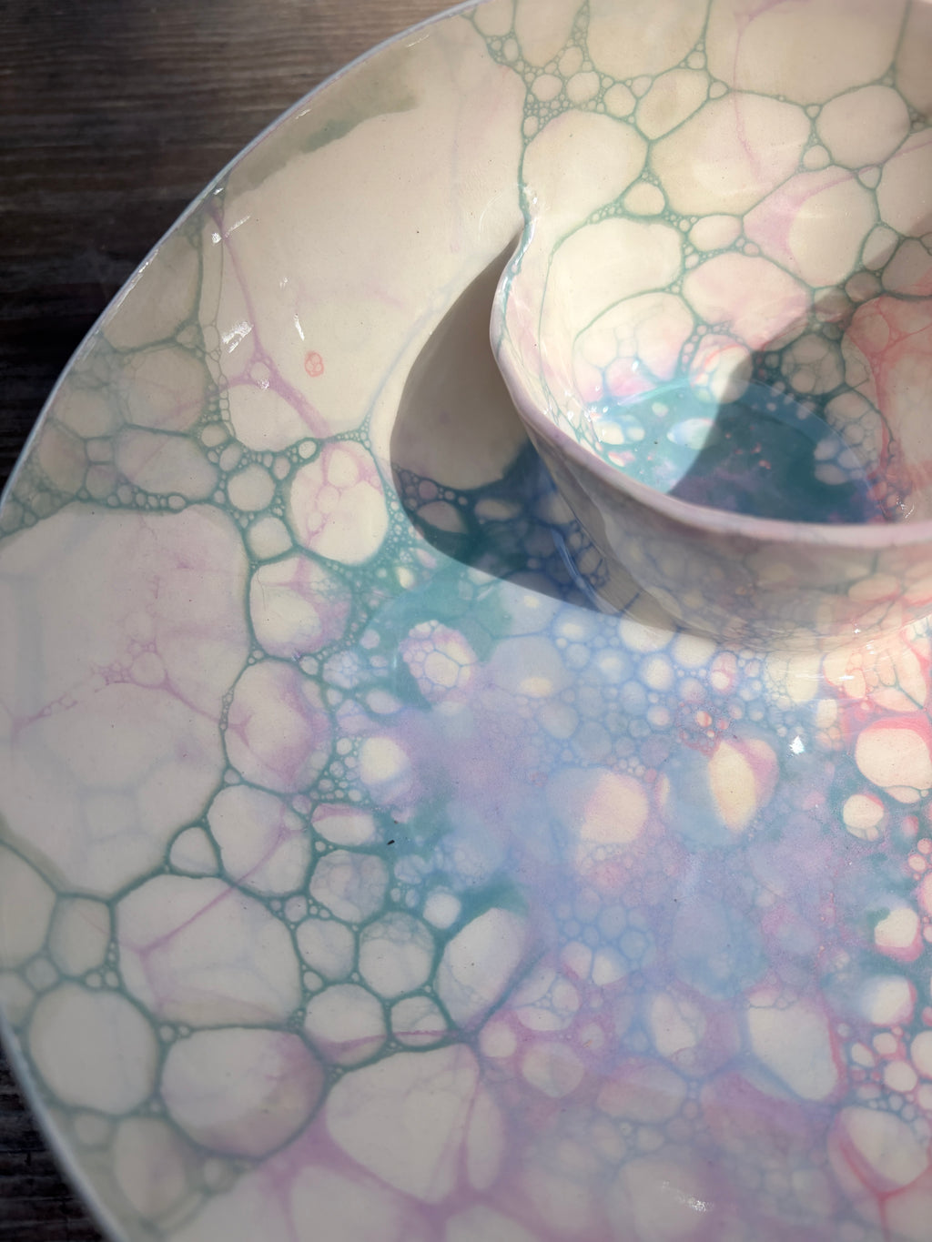 #06 Small Unicorn Bubble Swirl Bowl