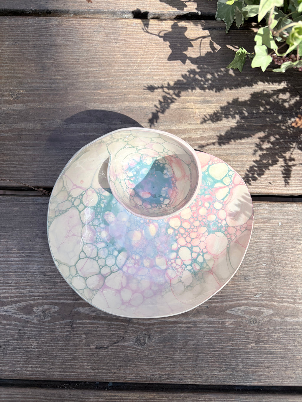 #06 Small Unicorn Bubble Swirl Bowl