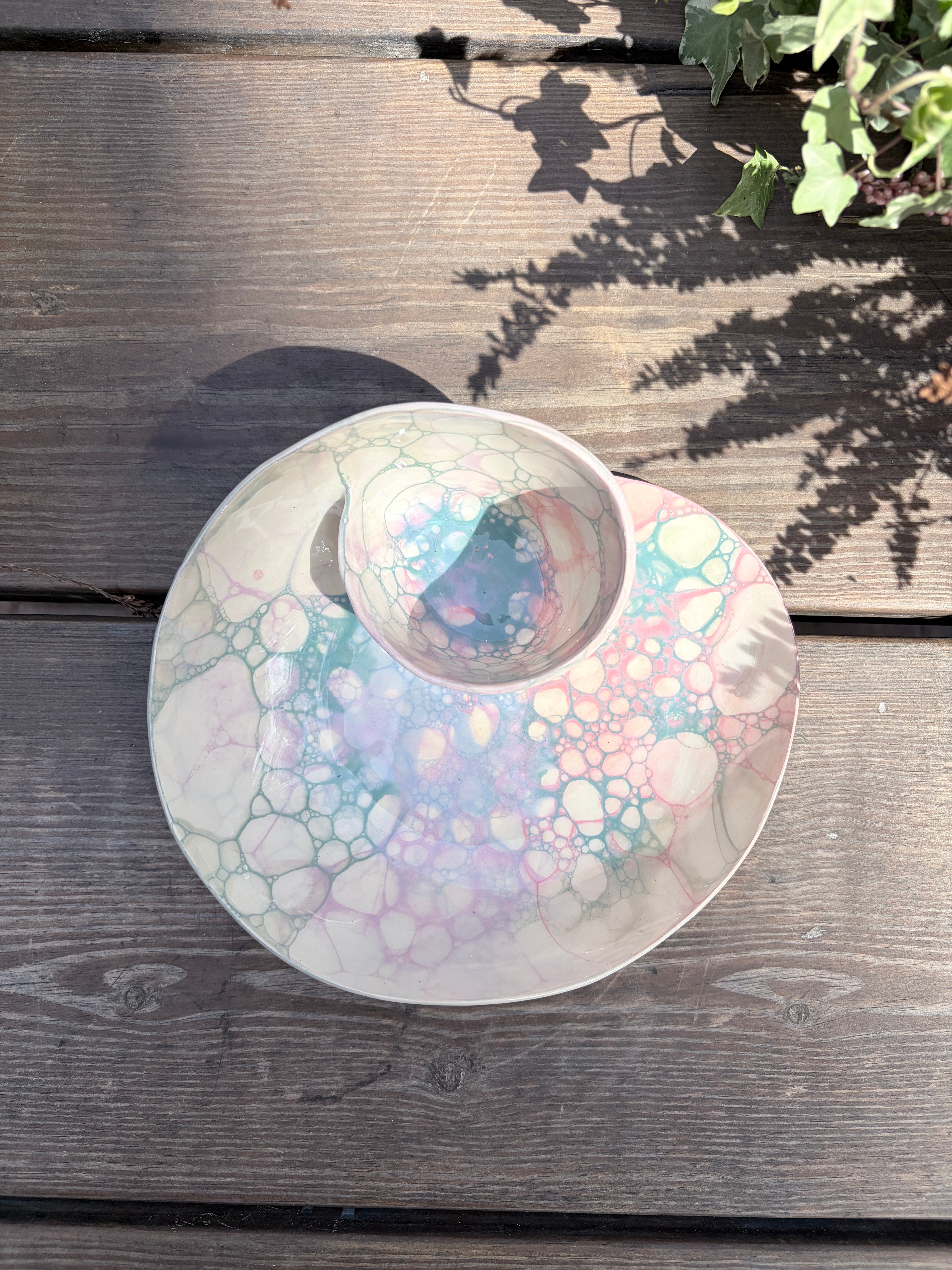 #06 Small Unicorn Bubble Swirl Bowl