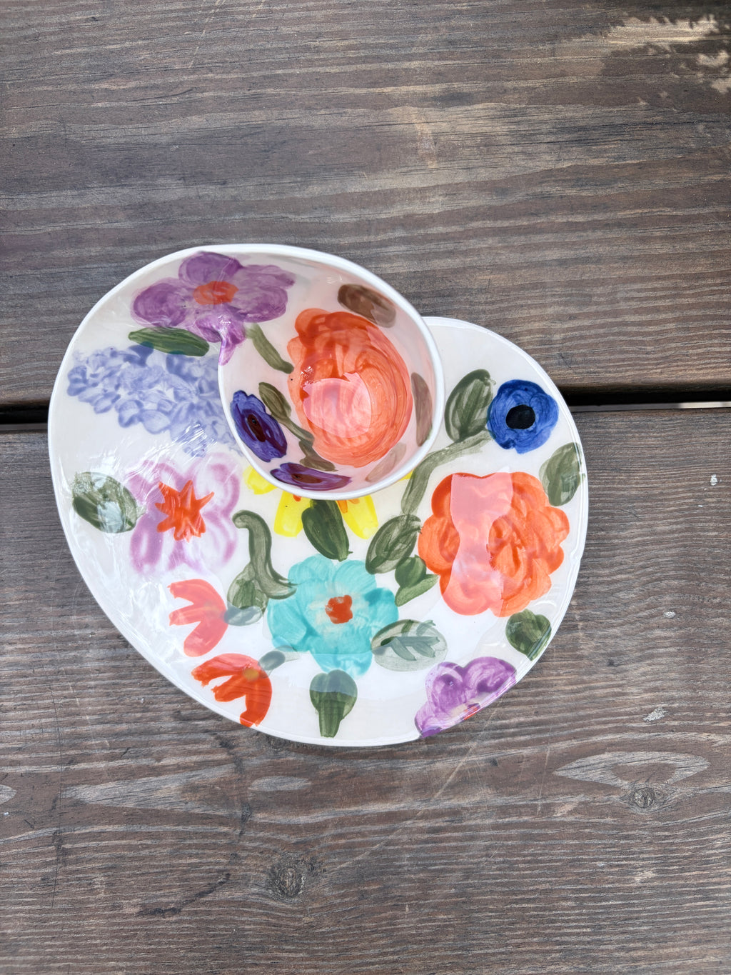#01 Mini Flower Power Swirl Bowl