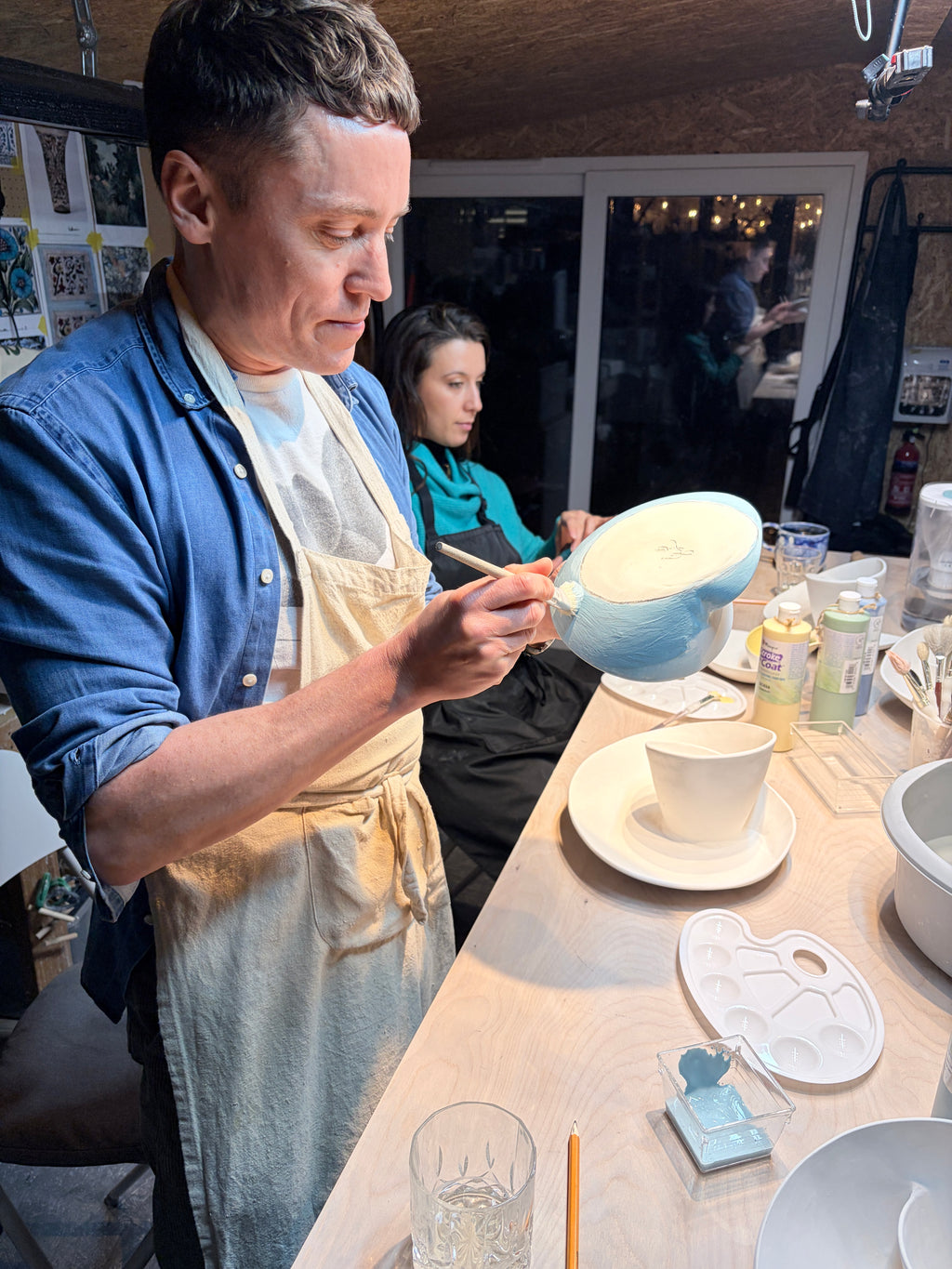 Private Swirl Bowl Evening Up to Six Participants · London Studio