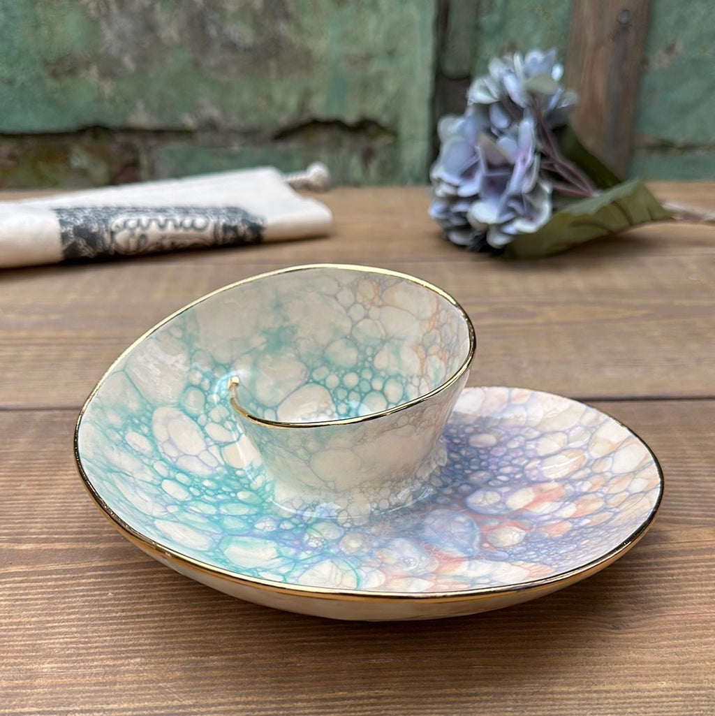 PREORDER UNICORN BUBBLES Swirl Bowl