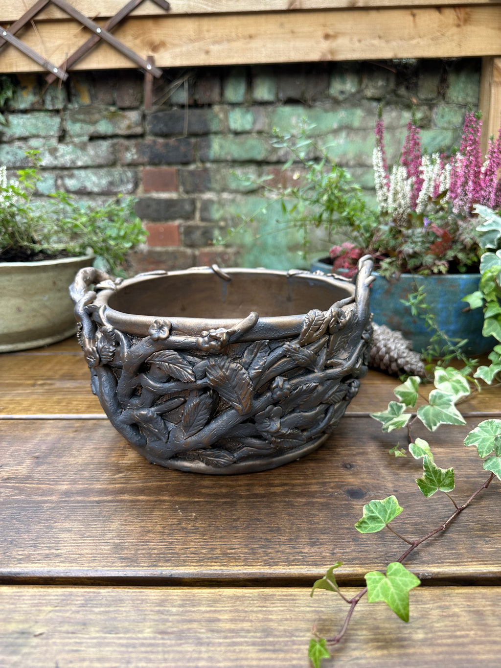 *ALP Collectibles* Raspberry Wall Vessel · One of a Kind 2025