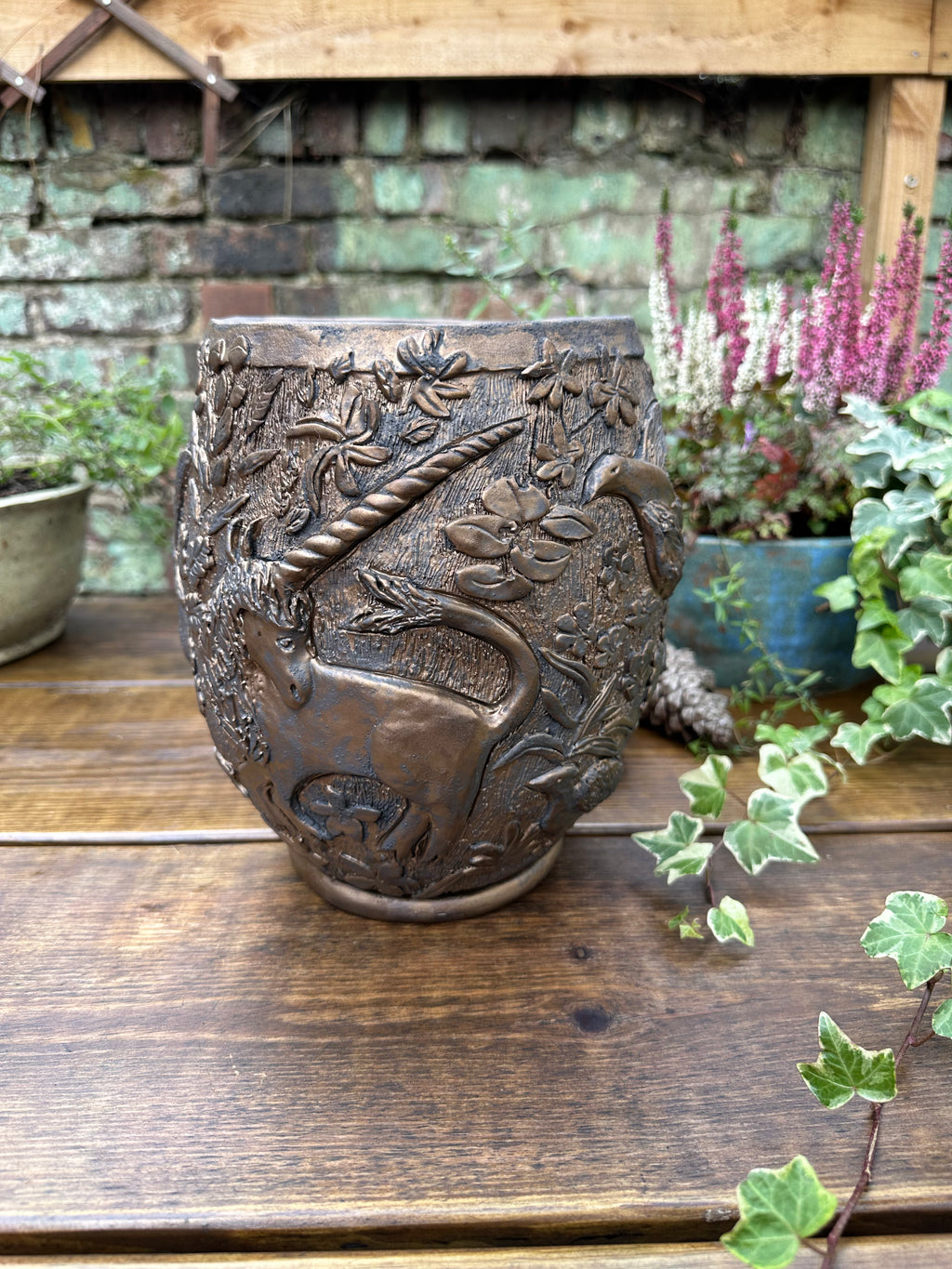 *ALP Collectibles* Unicorn Vase - One of a Kind 2025