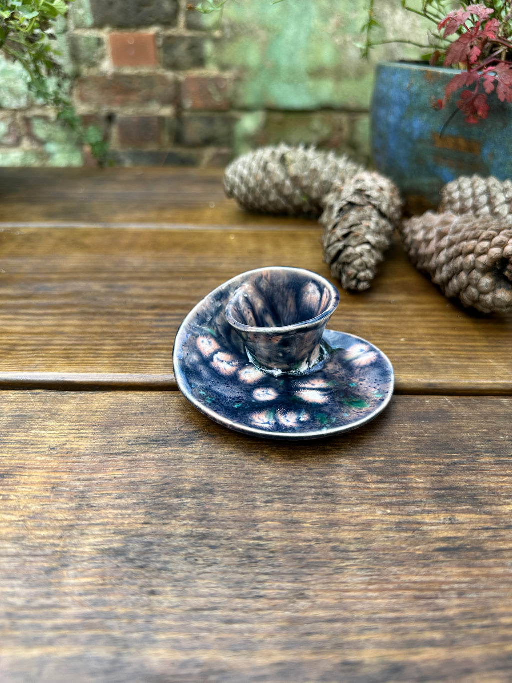 Mi 1 Mini Glaze Effect Swirl Bowl