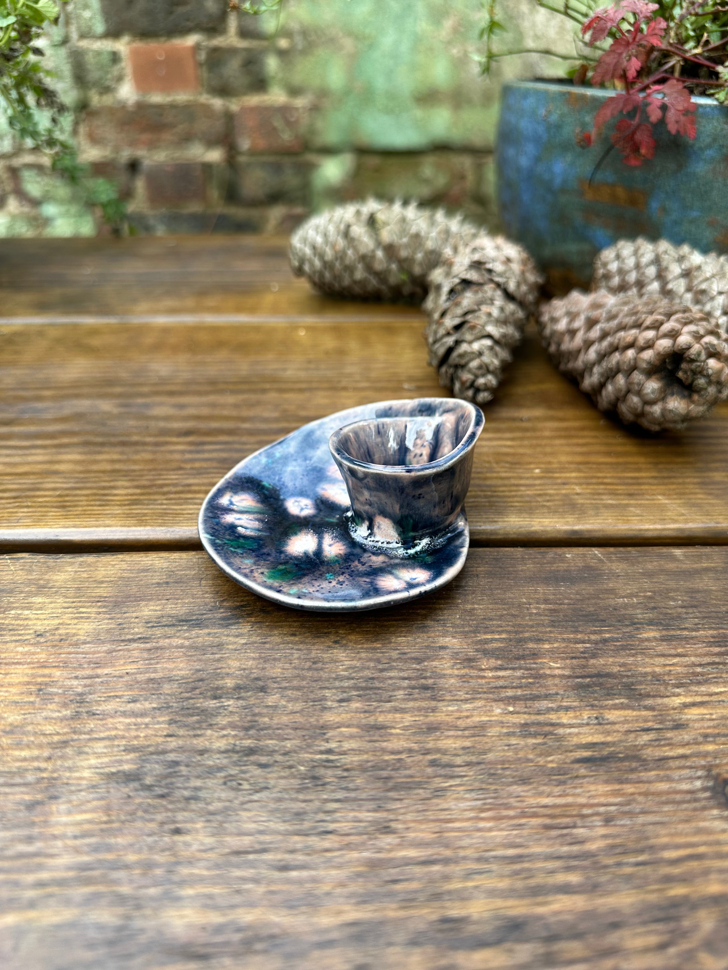 Mi 1 Mini Glaze Effect Swirl Bowl