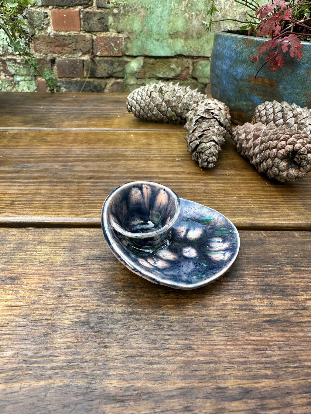 Mi 1 Mini Glaze Effect Swirl Bowl