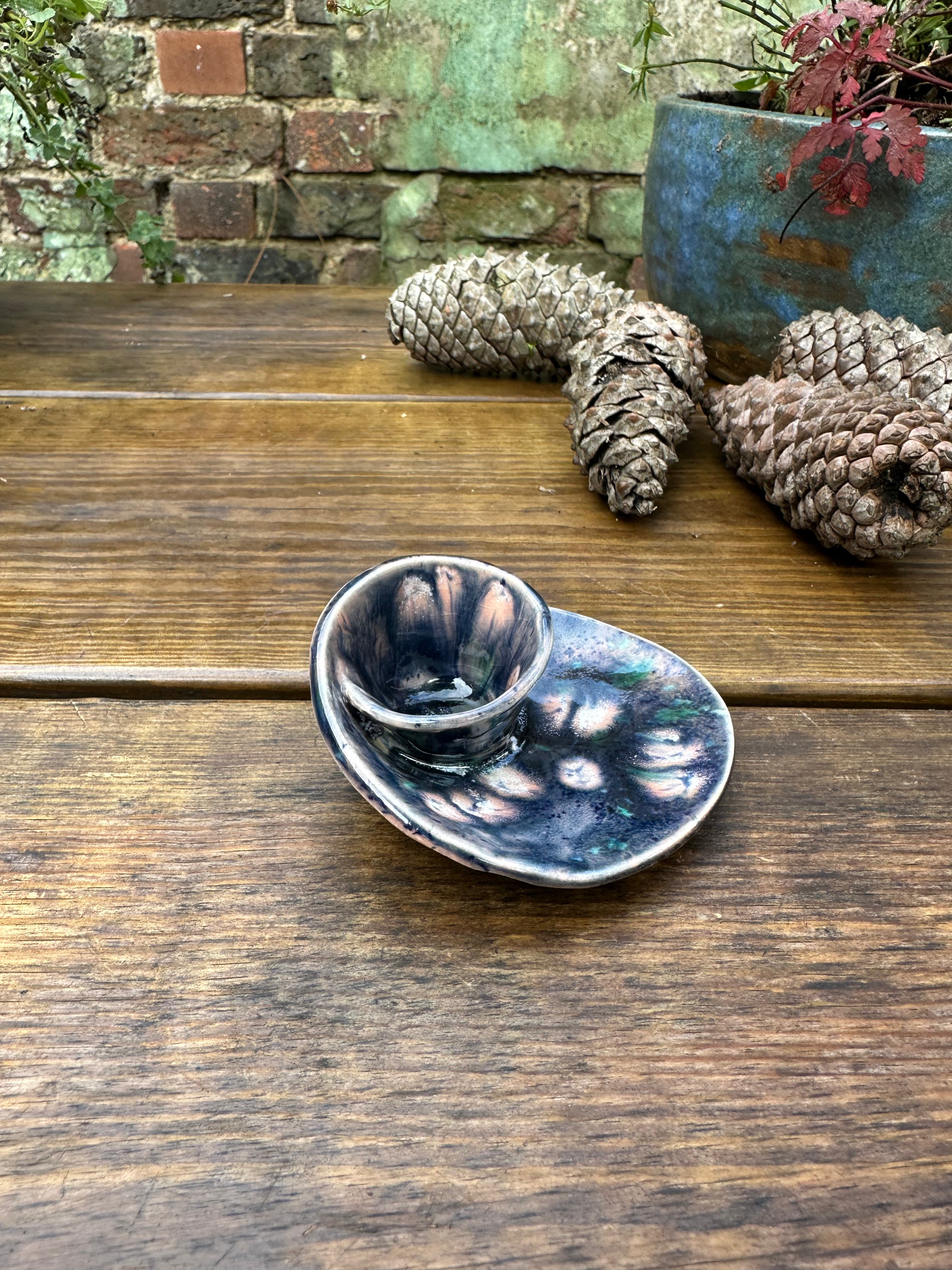 Mi 1 Mini Glaze Effect Swirl Bowl