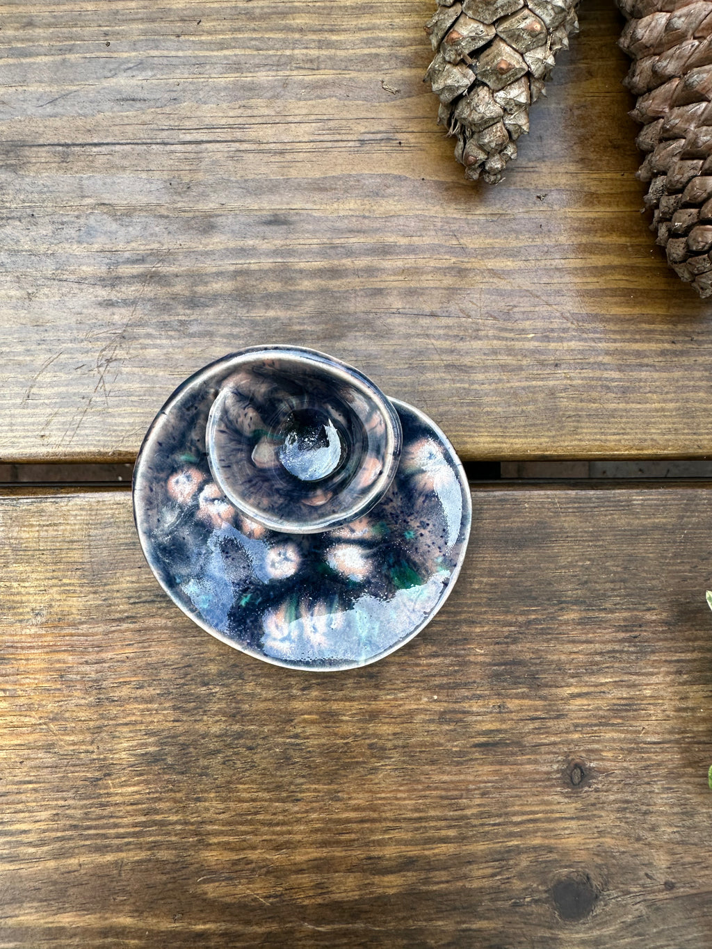 Mi 1 Mini Glaze Effect Swirl Bowl