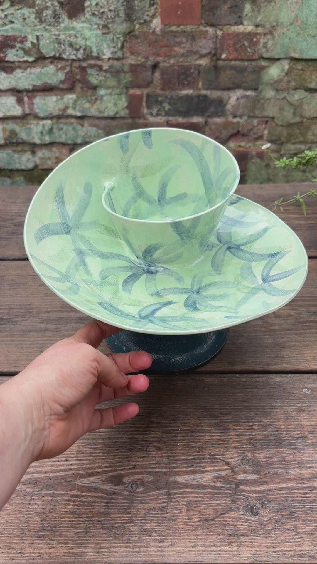 #2 Large Tropical Swirl Bowl
